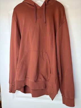 Reebok Men's Rust Brown Pullover Hoodie